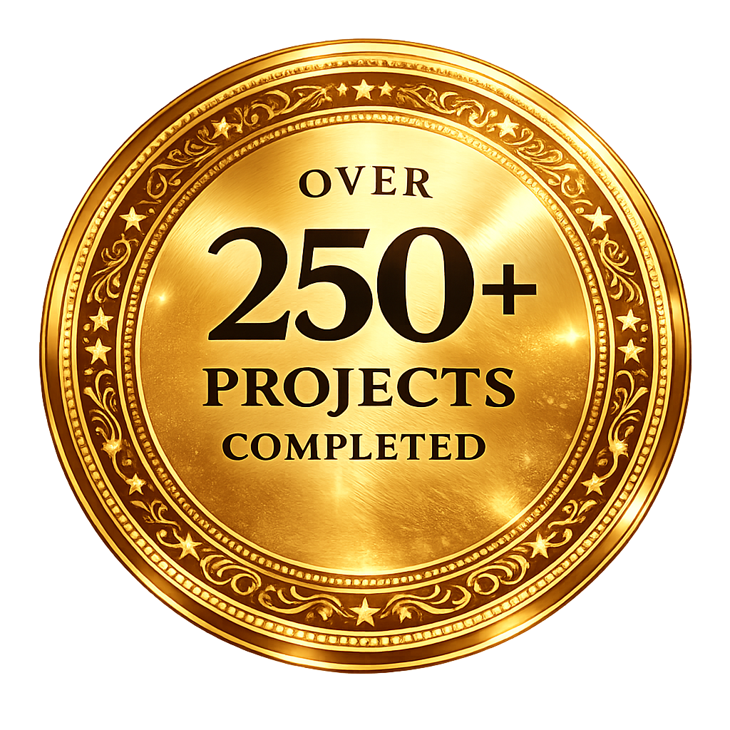 250+ Projects Completed