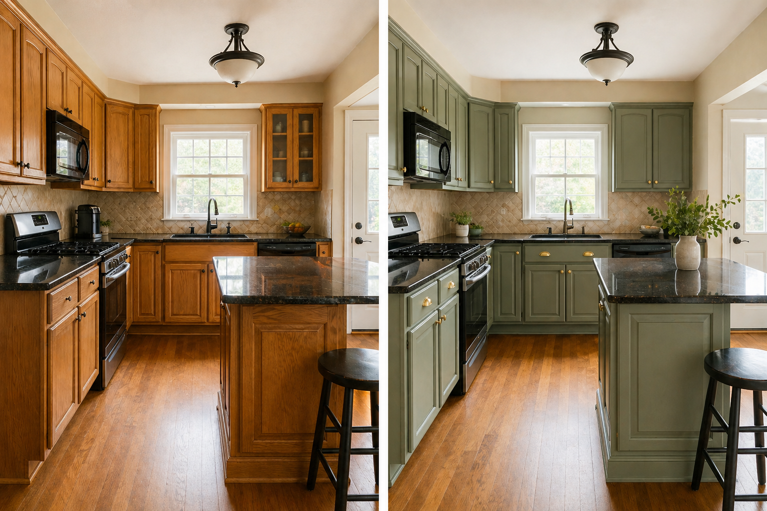 Kitchen Cabinet Painting
