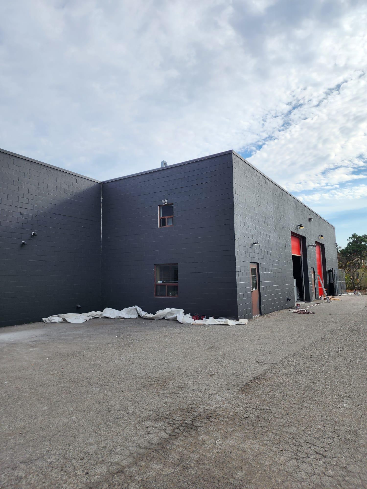 Commercial Garage Repaint — Interior & Exterior